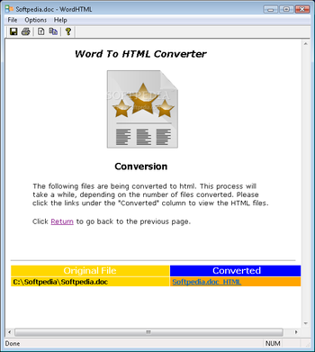 WordHTML CV screenshot