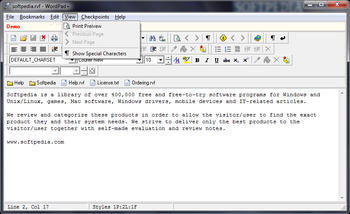 WordPad+ screenshot 3