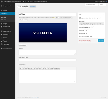 WordPress screenshot 8