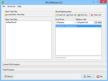 WordReplaceLZ screenshot