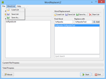 WordReplaceLZ screenshot 2