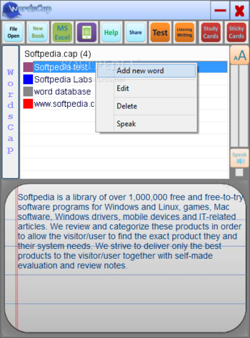 WordsCap screenshot 2