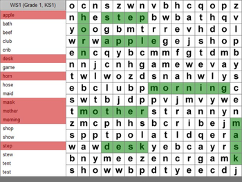 Wordsearch Maker II screenshot