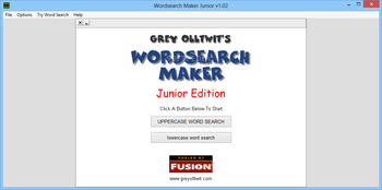 Wordsearch Maker Junior screenshot