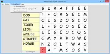 Wordsearch Maker Junior screenshot 5