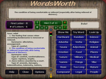 WordsWorth Deluxe 2 screenshot