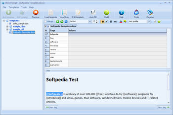 WordTempl screenshot