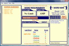 WordWar screenshot