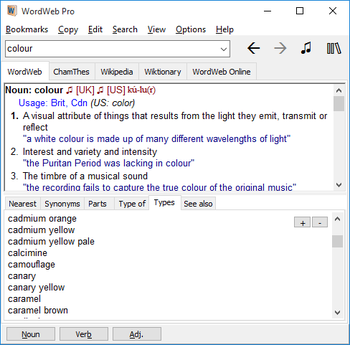 WordWeb screenshot 3