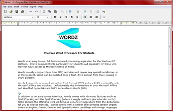 Wordz screenshot