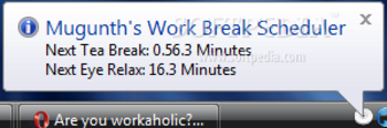 Work Break Scheduler screenshot 2