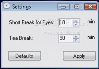 Work Break Scheduler screenshot 3