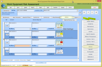 Work Equipment Risk Assessment Management screenshot 8