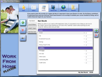 Work From Home Planner screenshot