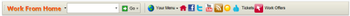Work From Home Toolbar screenshot