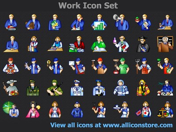 Work Icon Set screenshot