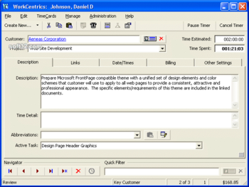 WorkCentrics for Microsoft Office screenshot 2
