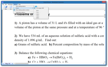 Worksheet Generator for Chemistry screenshot 4