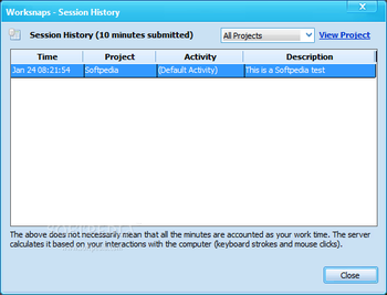 Worksnaps screenshot 6