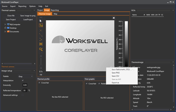 Workswell CorePlayer screenshot