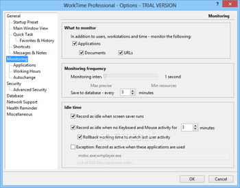 WorkTime Professional screenshot 10