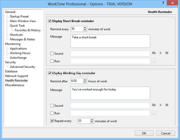 WorkTime Professional screenshot 14