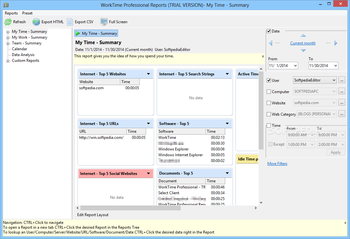 WorkTime Professional screenshot 5