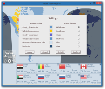 World Clock screenshot 2