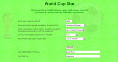 World Cup Star screenshot