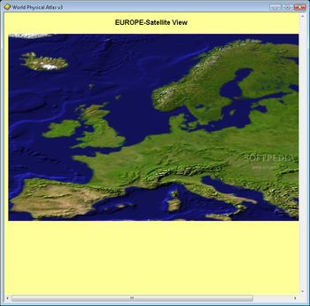 World Physical Atlas screenshot 2