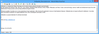 World Wide NotePad screenshot