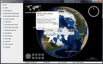 World Wind Multimedia Annotations screenshot 3