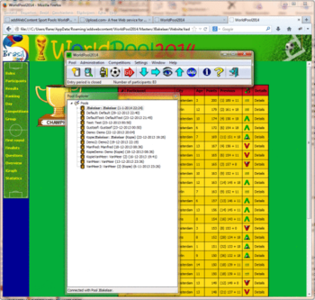 WorldPool2014 World Cup Brazil screenshot