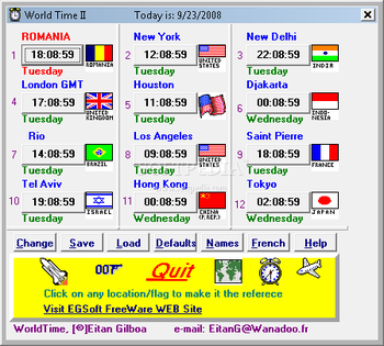 WorldTime screenshot