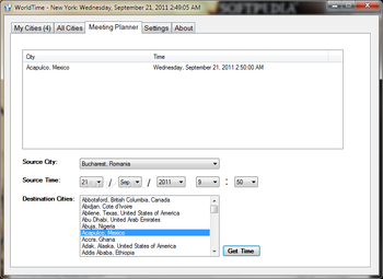 WorldTime screenshot 3