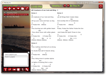 Worship screenshot