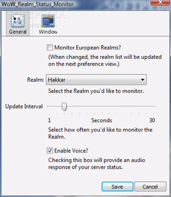 WoW Realm Status Monitor screenshot 2