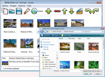 WOW Slider screenshot 2