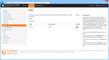 Wowza Streaming Engine screenshot 14