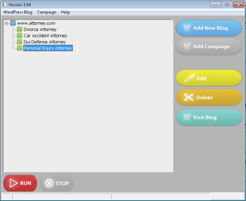 WP AutoPost Robot screenshot 2