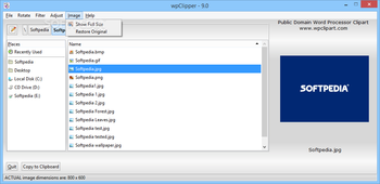 WP Clipper (formerly WP Clipart Viewer) screenshot 6