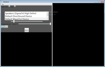 WPF MediaKit screenshot
