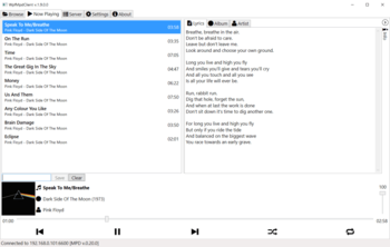 WpfMpdClient screenshot 3