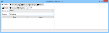 WpfMpdClient screenshot 4