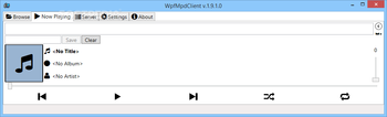 WpfMpdClient screenshot 5