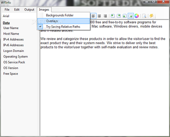 WPInfo screenshot 3