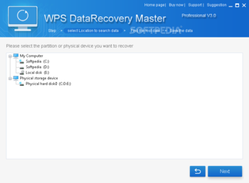 WPS Data Recovery Master screenshot 2