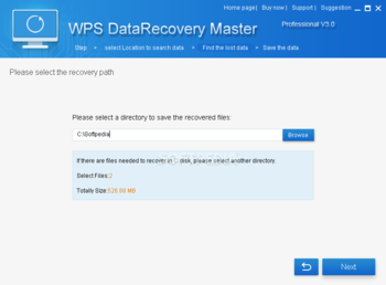 WPS Data Recovery Master screenshot 5