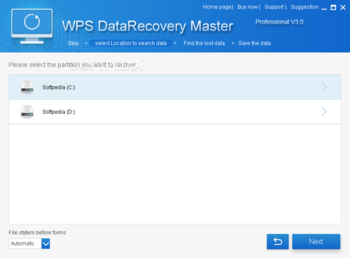 WPS Data Recovery Master screenshot 7