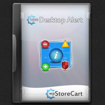 wpStoreCart Desktop Alert screenshot